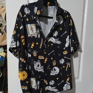 Halloween Themed Black Shirt